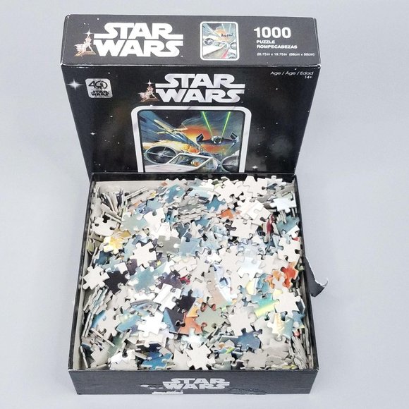 Star Wars 1000 Pc Jigsaw Puzzle Luke X-Wing - Picture 3 of 8